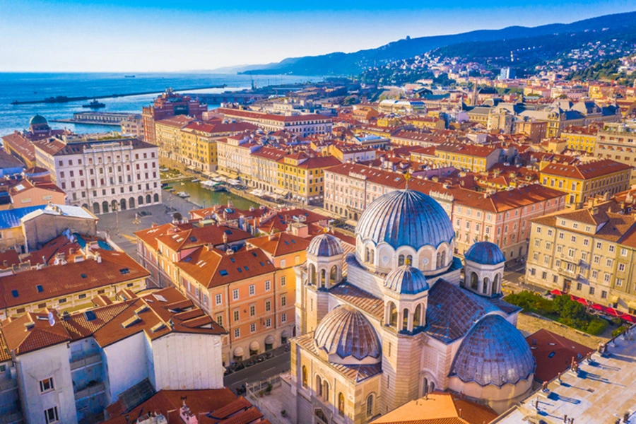 Trieste Aerial View